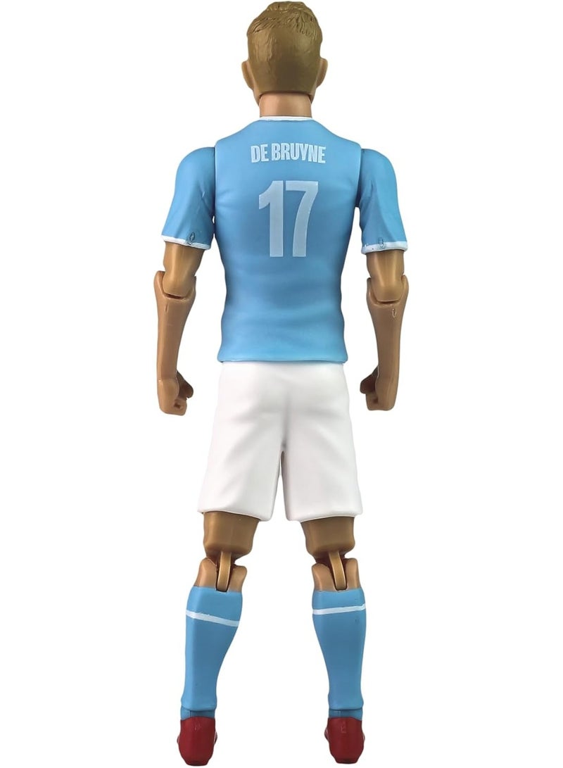 Sockers- Manchester City F.C. Kevin De Bruyne 8" Collectible Soccer Action Figure - Image 2